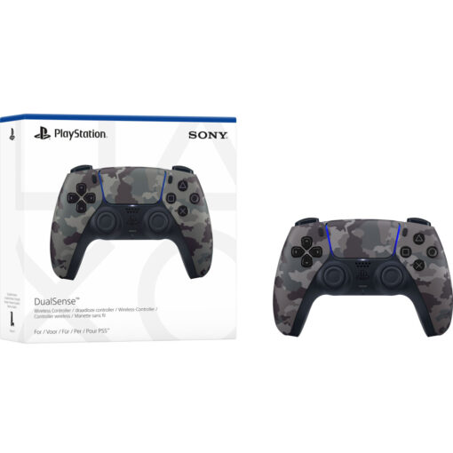 Grey Camouflage DualSense Wireless Controller - PlayStation 5