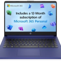 HP Stream 14s-dq0012na 14in Celeron 4GB 128GB Laptop - Blue