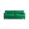 Habitat Askem Fabric 3 Seater Sofa - Emerald Green -Dark Leg