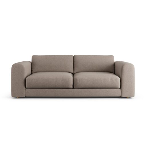 Habitat Ayr Fabric 4 Seater Sofa - Mocha