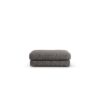 Habitat Ayr Fabric Footstool - Charcoal