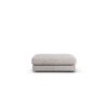 Habitat Ayr Fabric Footstool - Natural