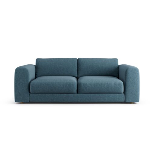 Habitat Ayr Large Fabric 3 Seater Sofa - Blue