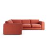 Habitat Ayr Reversible Corner Sofa - Papaya