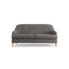 Habitat Frome Fabric 2 Seater Sofa - Charcoal - Ash Leg