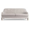 Habitat Frome Fabric 3 Seater Sofa - Natural - Dark Leg