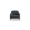 Habitat Frome Fabric Armchair - Charcoal - Dark Leg