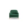 Habitat Frome Fabric Armchair - Green - Ash Leg