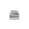 Habitat Frome Fabric Armchair - Grey - Ash Leg