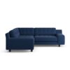 Habitat Hendricks Reversible Corner Sofa - Navy - Black Leg