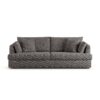 Habitat Holmfirth Fabric 4 Seater Sofa - Charcoal