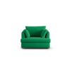 Habitat Holmfirth Fabric Cuddle Chair - Emerald Green