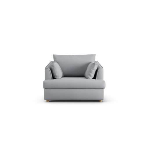 Habitat Holmfirth Fabric Cuddle Chair - Grey