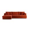 Habitat Holmfirth Left Hand Corner Sofa - Burnt Orange