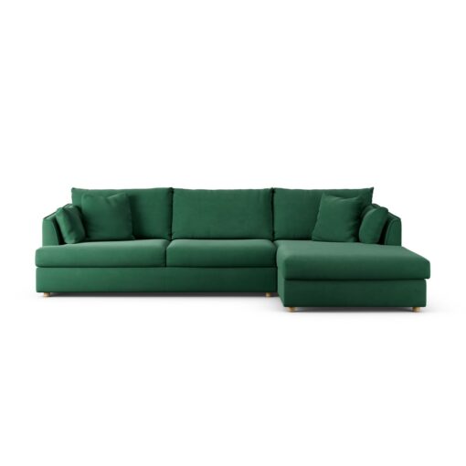 Habitat Holmfirth Right Hand Corner Sofa - Green