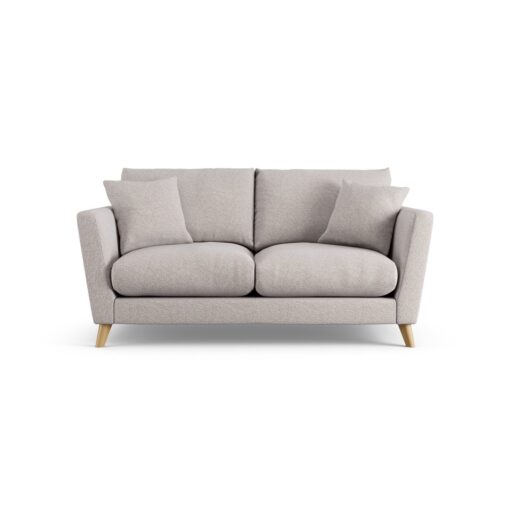 Habitat Lomond Fabric 2 Seater Sofa - Natural - Ash Leg