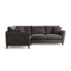 Habitat Lomond Left Hand Corner Sofa - Grey - Dark Leg