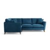 Habitat Lomond Left Hand Corner Sofa - Ink Blue - Dark Leg