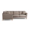 Habitat Lomond Left Hand Corner Sofa - Mocha - Ash Leg