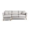 Habitat Lomond Left Hand Corner Sofa - Natural - Ash Leg