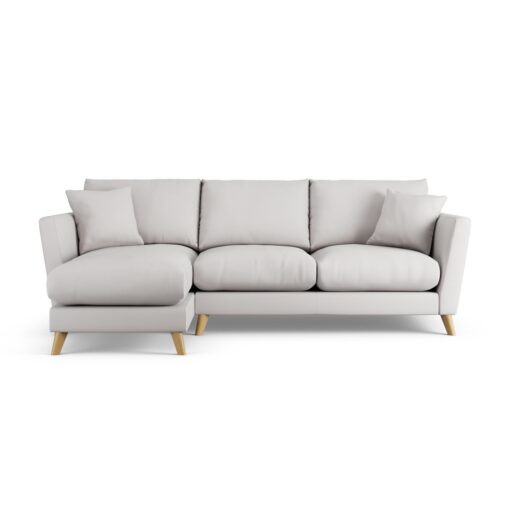 Habitat Lomond Left Hand Corner Sofa - Natural - Ash Leg