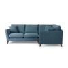 Habitat Lomond Right Hand Corner Sofa - Blue - Dark Leg