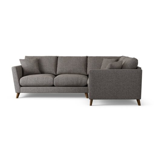 Habitat Lomond Right Hand Corner Sofa - Charcoal - Dark Leg