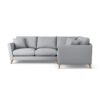 Habitat Lomond Right Hand Corner Sofa - Grey - Ash Leg