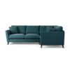 Habitat Lomond Right Hand Corner Sofa - Teal - Dark Leg