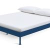 Habitat Maddox Double Metal Bed Frame with Bedside - Blue