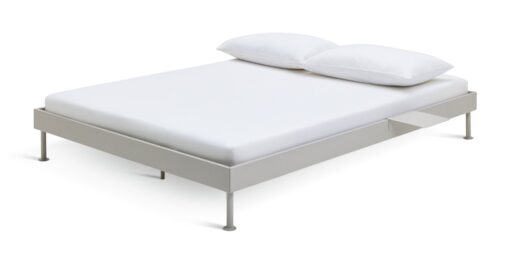 Habitat Maddox Double Metal Bed with Bedside - Off White