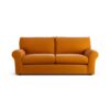 Habitat Molton Fabric 3 Seater Sofa - Orange