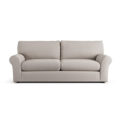 Habitat Molton Fabric 4 Seater Sofa - Stone