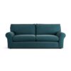 Habitat Molton Fabric 4 Seater Sofa - Teal