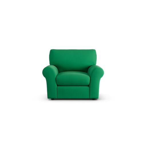 Habitat Molton Fabric Armchair - Emerald Green