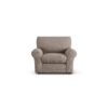 Habitat Molton Fabric Armchair - Mocha