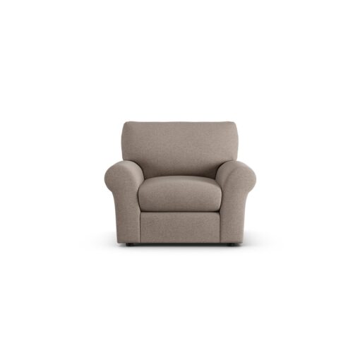 Habitat Molton Fabric Armchair - Mocha