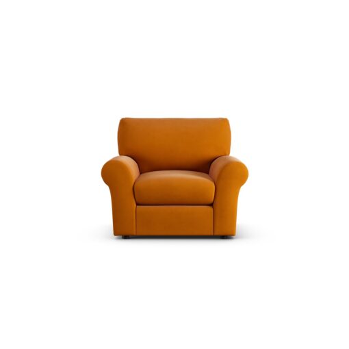 Habitat Molton Fabric Armchair - Orange