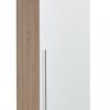 Habitat Munich 1 Door Wardrobe - White & Oak Effect