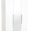 Habitat Munich 3 Door Mirror Wardrobe - White