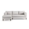 Habitat Newington Left Hand Corner Sofa - Natural - Dark Leg