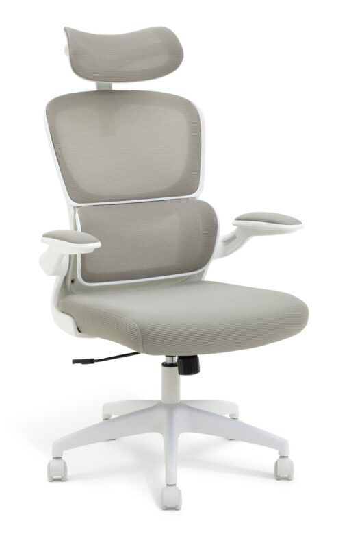 Habitat Oxley Mesh Ergonomic Office Chair - Grey