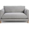 Habitat Salome Fabric 2 Seater Sofa - Light Grey