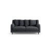 Habitat Swift Fabric 2 Seater Sofa - Charcoal - Dark Leg