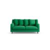 Habitat Swift Fabric 2 Seater Sofa - Emerald Green -Dark Leg