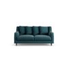 Habitat Swift Fabric 2 Seater Sofa - Teal - Dark Leg