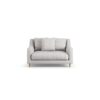 Habitat Swift Fabric Cuddle Chair - Natural - Ash Leg