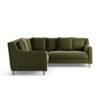 Habitat Swift Reversible Corner Sofa - Moss Green - Ash Leg