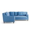 Habitat Swift Reversible Corner Sofa - Sky Blue - Dark Leg