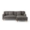 Habitat Swift Right Hand Corner Sofa - Charcoal - Ash Leg